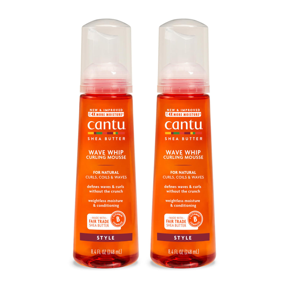 Cantu front packaging showing product branding and volume benefits