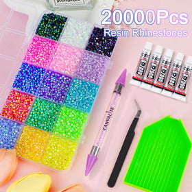 CANVALITE compartment storage with 15 lids keeping colors separated and organized