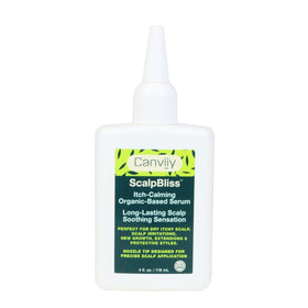 Canviiy front bottle view showing clean packaging and soothing serum benefit