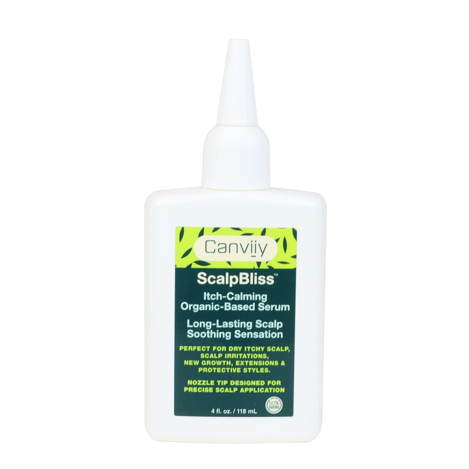 Canviiy front bottle view showing clean packaging and soothing serum benefit