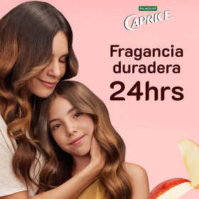 CAPRICE pump closeup highlighting easy dispensing and family convenience