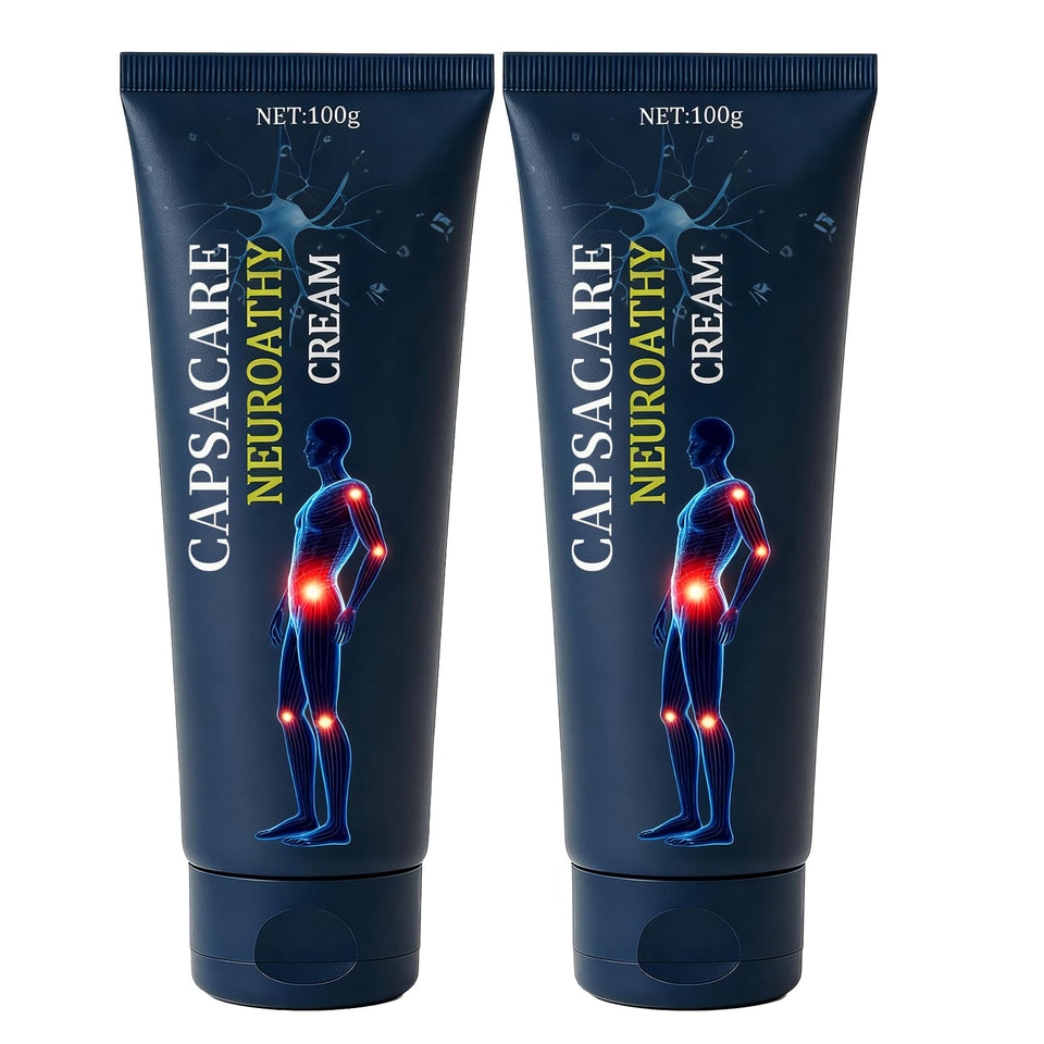 Capsacare front packaging showing product identity and size benefits