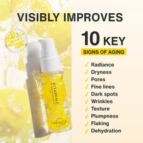 CAPSULE SERUM open capsule dispensing serum, easy fresh-application benefit