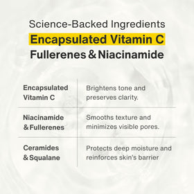 CAPSULE SERUM texture close-up drop, lightweight hydrating consistency visible