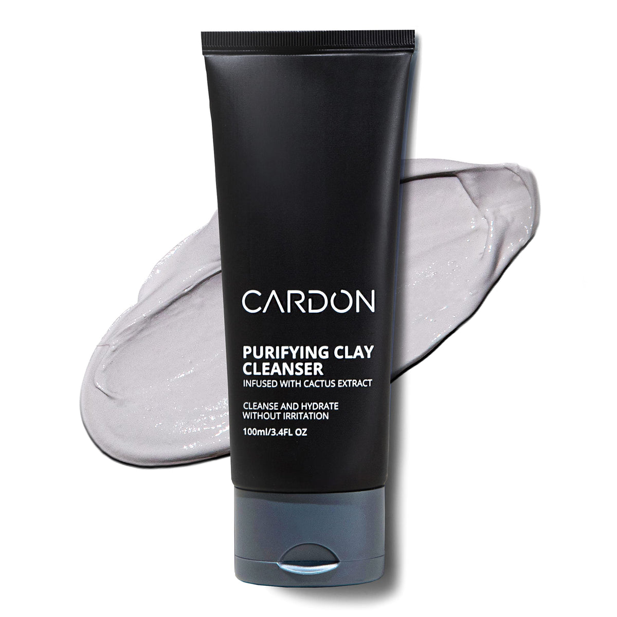 Cardon front packaging showing cleanser tube and branding for confident use