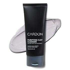 Cardon front packaging showing cleanser tube and branding for confident use
