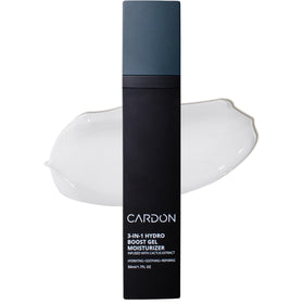 Cardon front packaging showing lightweight moisturizer and product benefits