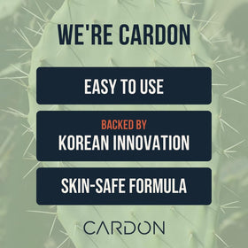 Cardon ingredients cactus and centella displayed to highlight soothing benefits