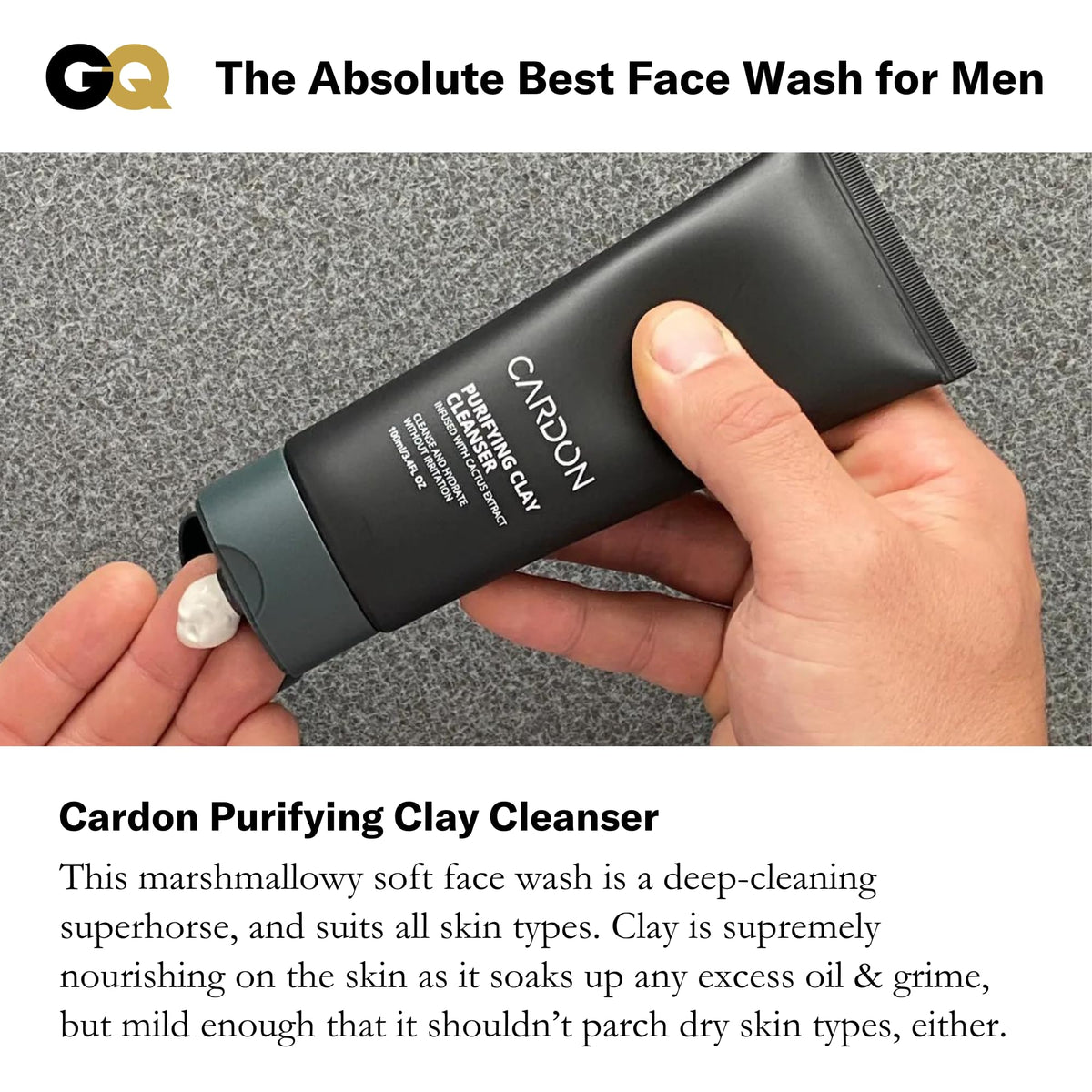 Cardon displayed on bathroom shelf in lifestyle scene for everyday routine appeal