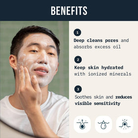 Cardon cleanser foam texture close-up demonstrating creamy, non-abrasive lather