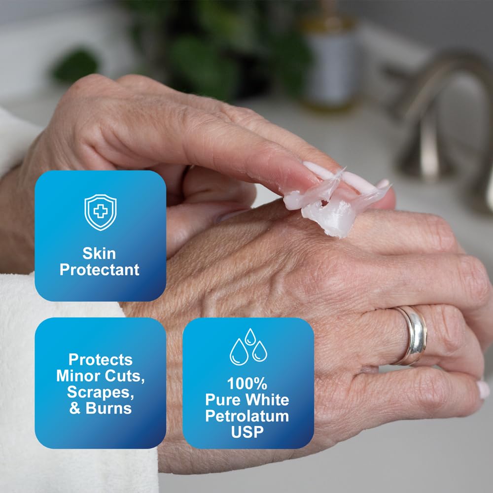 CareAll tube held in hand to show 4 oz size and easy dispensing benefit