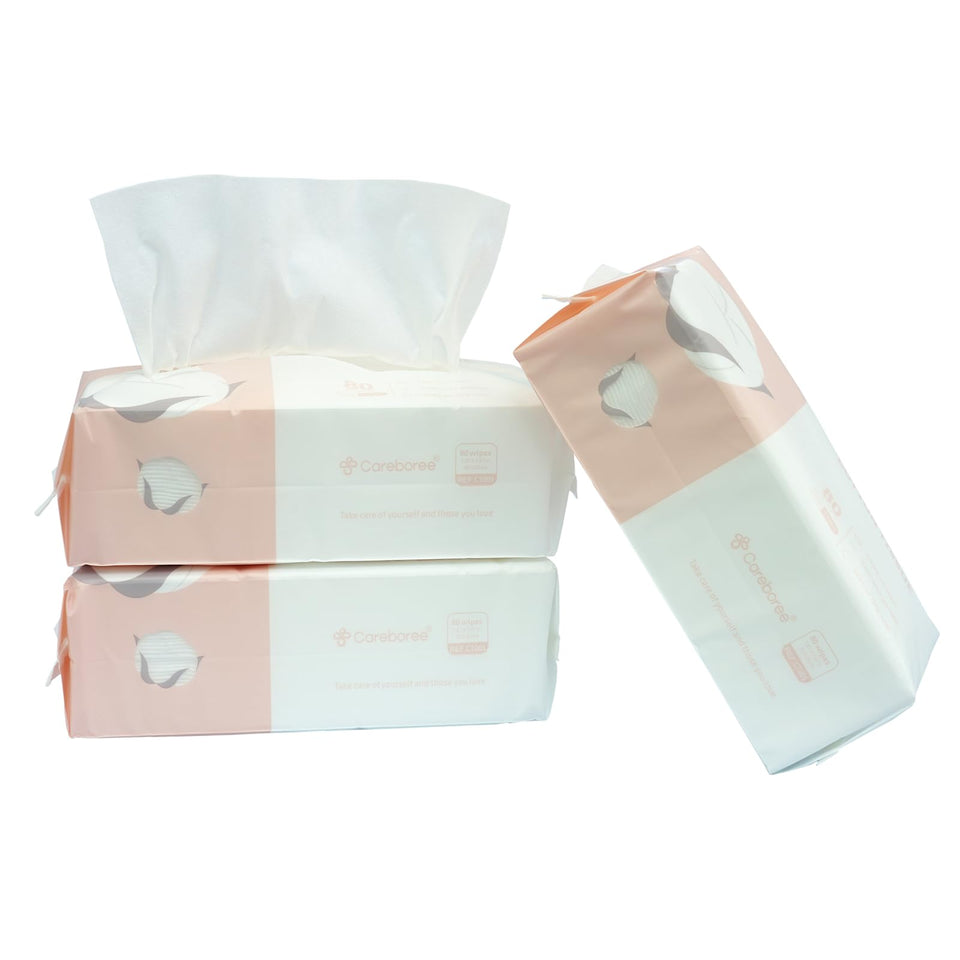 careboree front packaging showing three pop-up boxes and product benefits