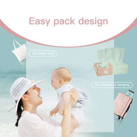 careboree wipe removing makeup from cheek, effective gentle cleansing benefit
