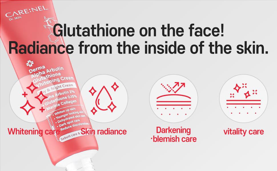 CARE:NEL cream spread on hand illustrating quick absorption and smooth feel benefit