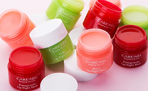 CARE:NEL berry jar open showing creamy texture for deep hydration