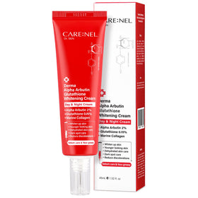 CARE:NEL front jar view showing compact 45ml packaging and clear branding benefit