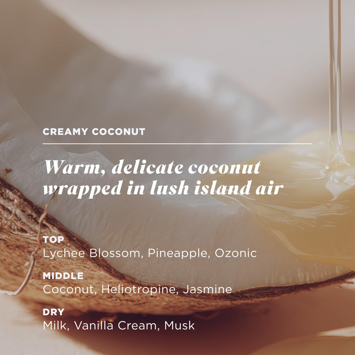 Ingredient label on Caress bottle explaining peptides, collagen and gentle formula