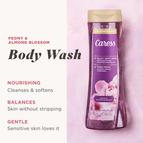 Caress close-up foam texture showcasing rich lather and moisturizing benefit