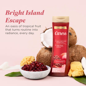 Ingredient focus on hyaluronic acid and vitamin B3 in Caress for hydration