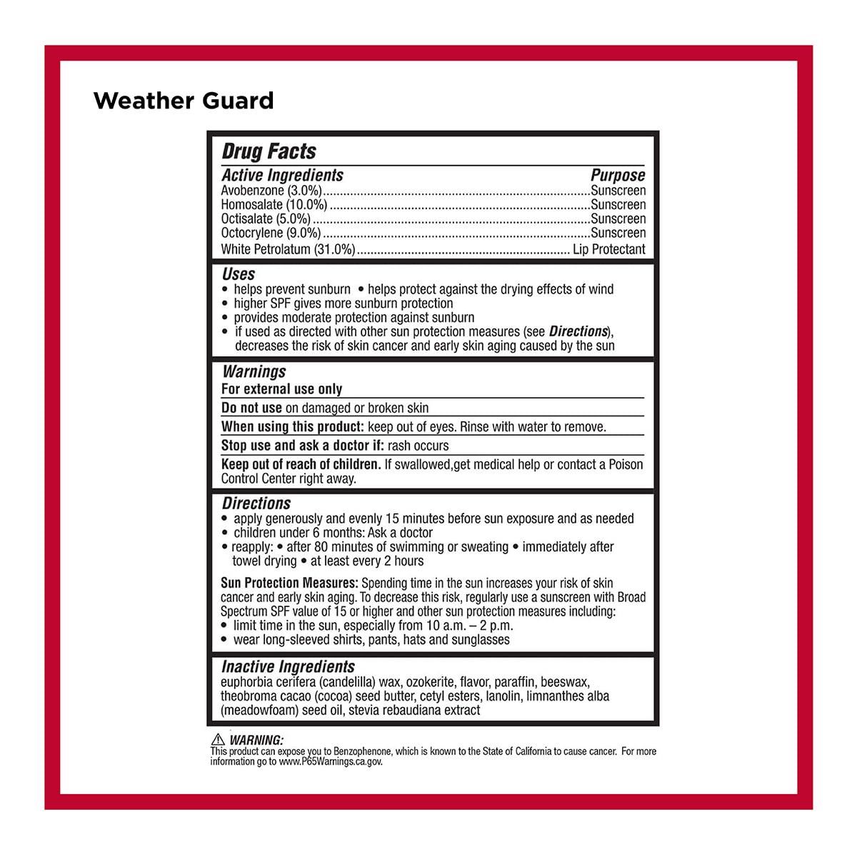 Carmex lifestyle image of stick applied outdoors for sun and weather protection