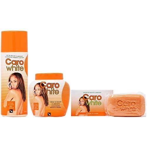 Caro White lotion texture close-up illustrating smooth spread and fast absorption