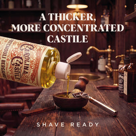 Carolina Castile Soap pump dispensing concentrated soap for easy controlled use