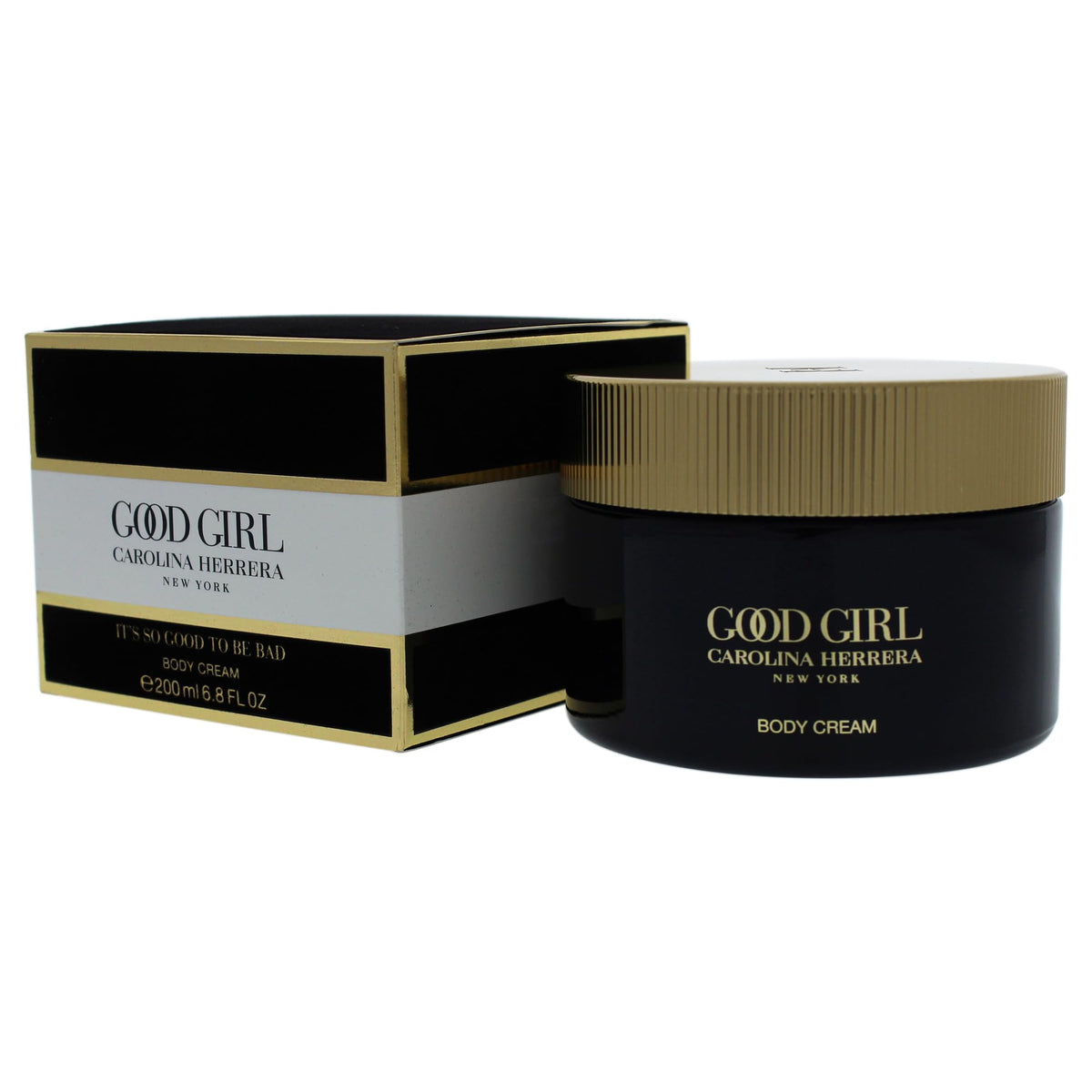 Carolina Herrera body cream on dressing table suggesting scented daily ritual