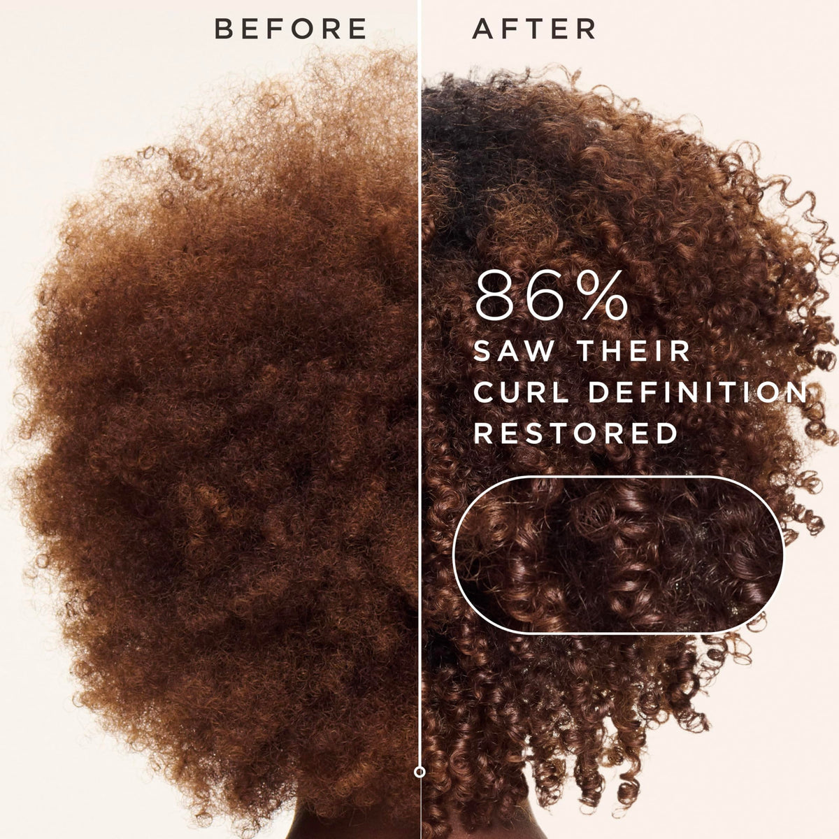 Carol's Daughter being applied to wet curls to strengthen and define