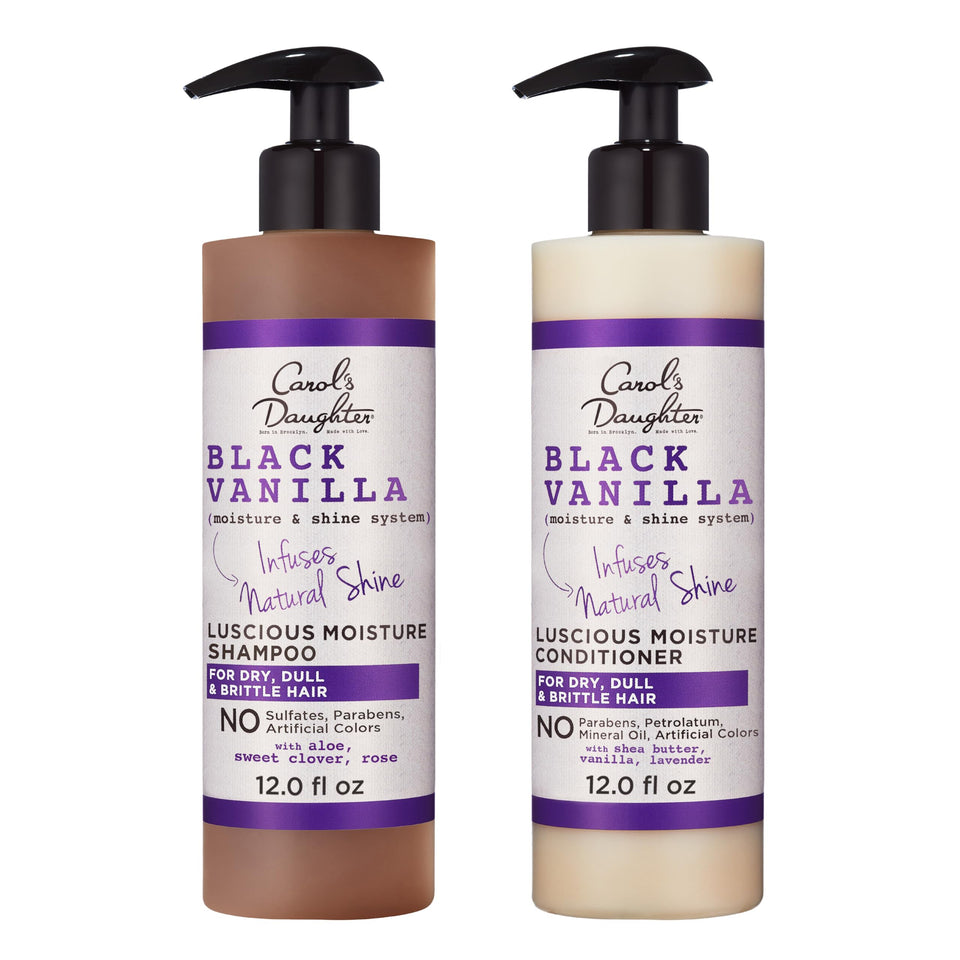 Carol's Daughter front packaging showing moisturizing duo benefits