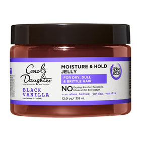 Carol's Daughter Black Vanilla jar front packaging showing product name and size for quick identification and shelf appeal