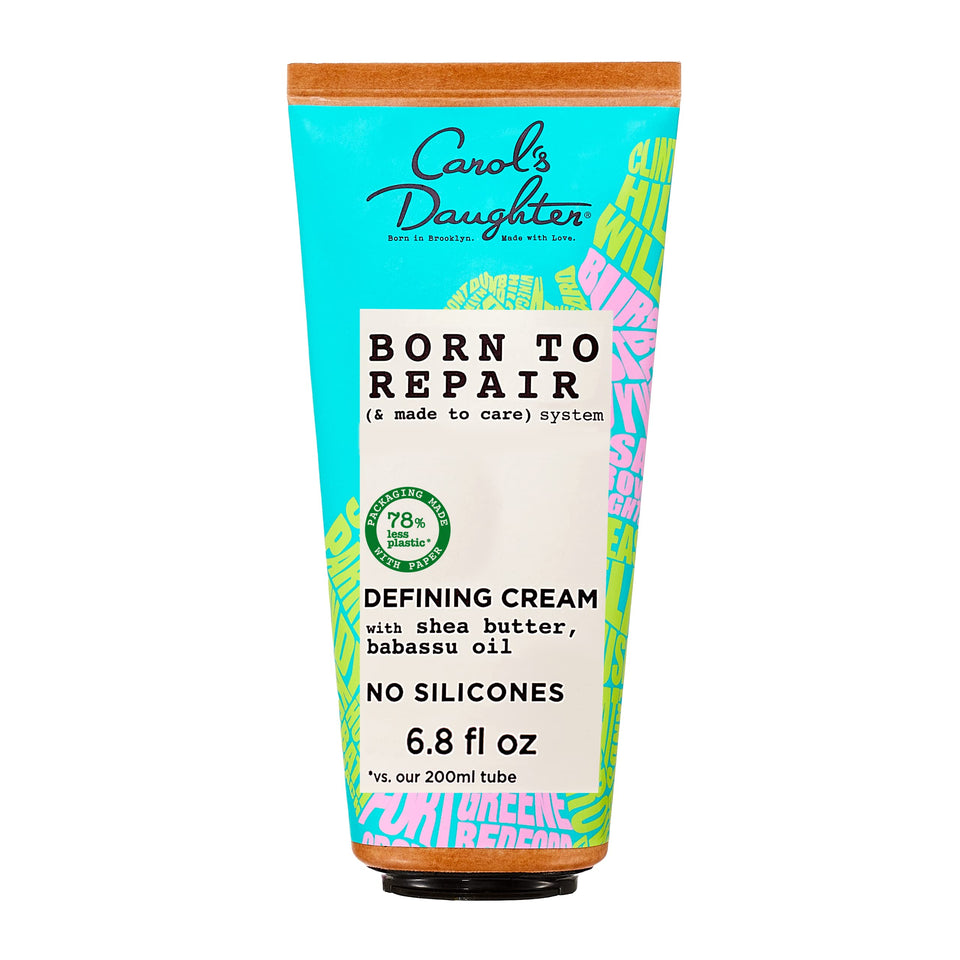Carol's Daughter front packaging showing product and benefit of curl care