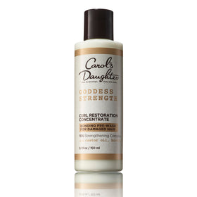 Carol's Daughter bottle front showing product and restorative benefits