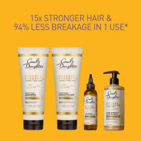 Carol's Daughter conditioner open cap revealing creamy texture for smoother detangling