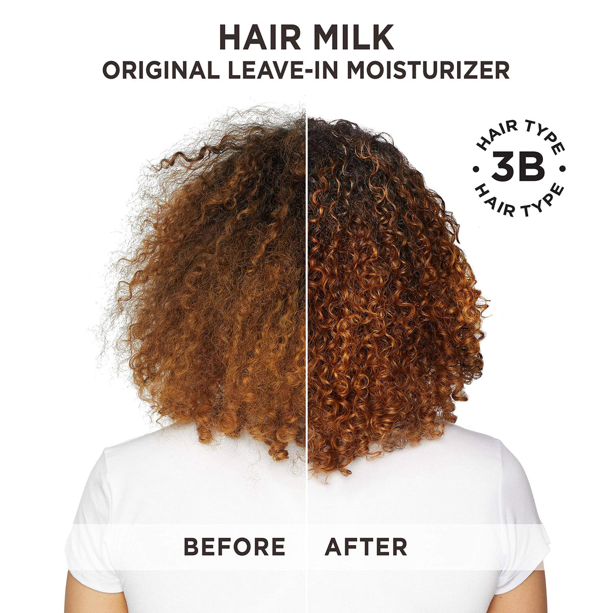 Carol's Daughter applying leave-in to wet curls for frizz control