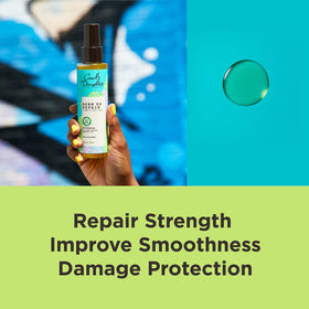 Carol's Daughter oil texture pouring to show lightweight consistency and easy absorption