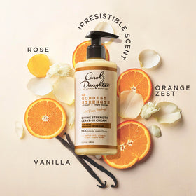Carol's Daughter label close-up with ingredient list for informed users