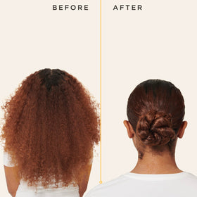 Carol's Daughter used to create a sleek ponytail with matte finish