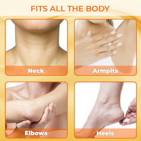 CAROTÏS application on face spot showing targeted brightening use