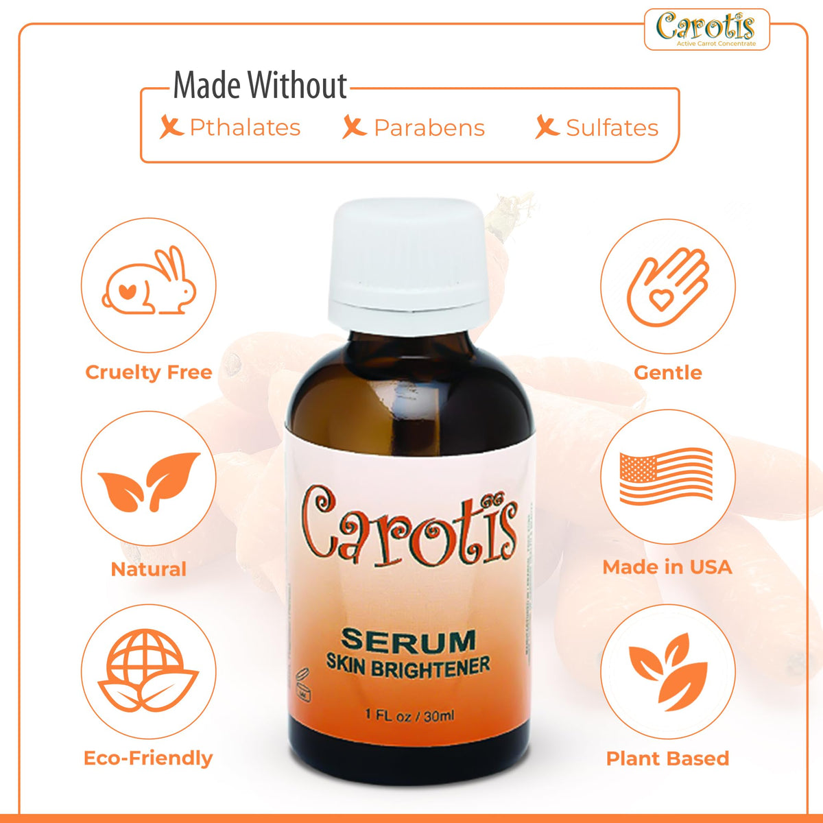 CAROTÏS applied on hand demonstrating targeted spot coverage and blendability