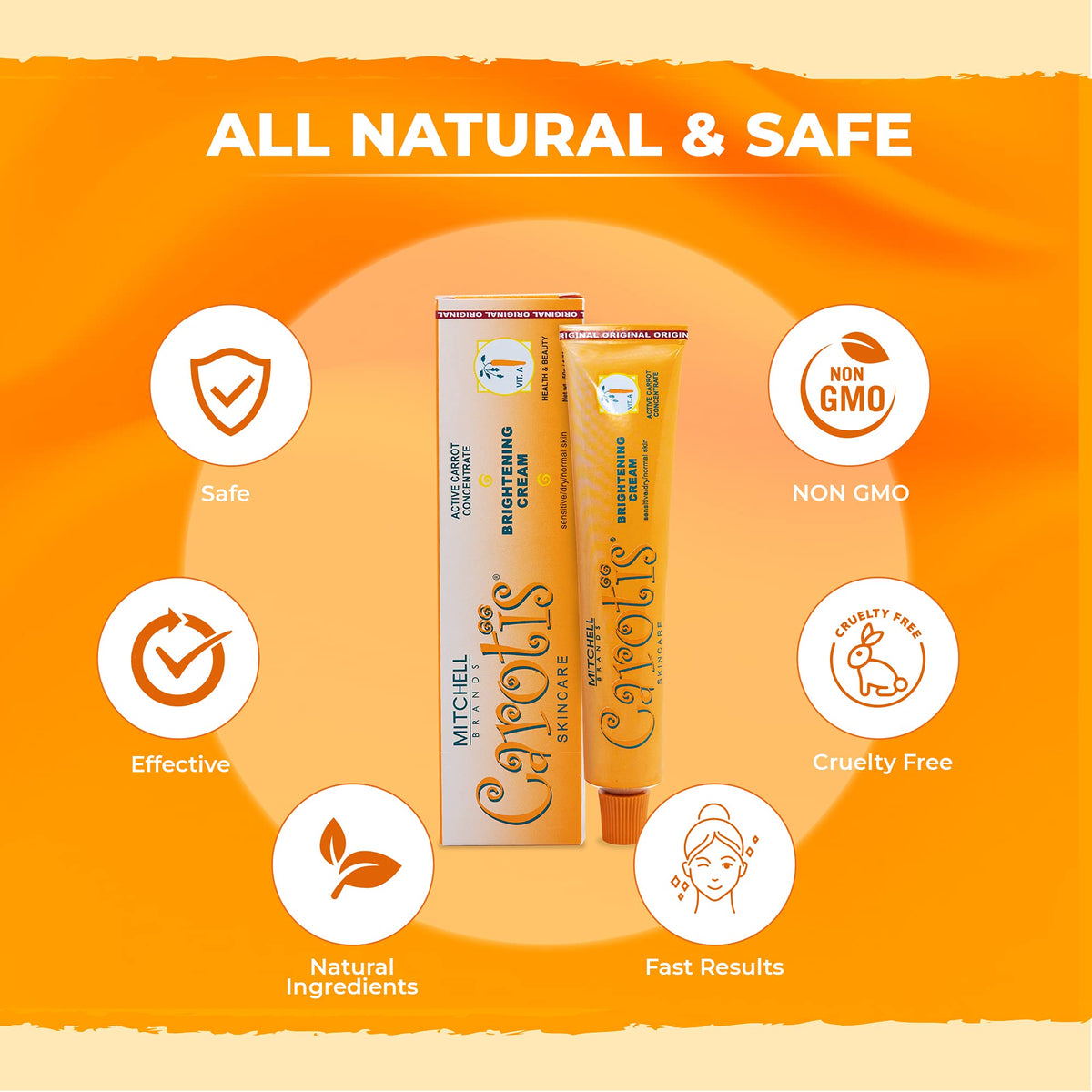 CAROTÏS label close-up featuring active ingredients and clarity