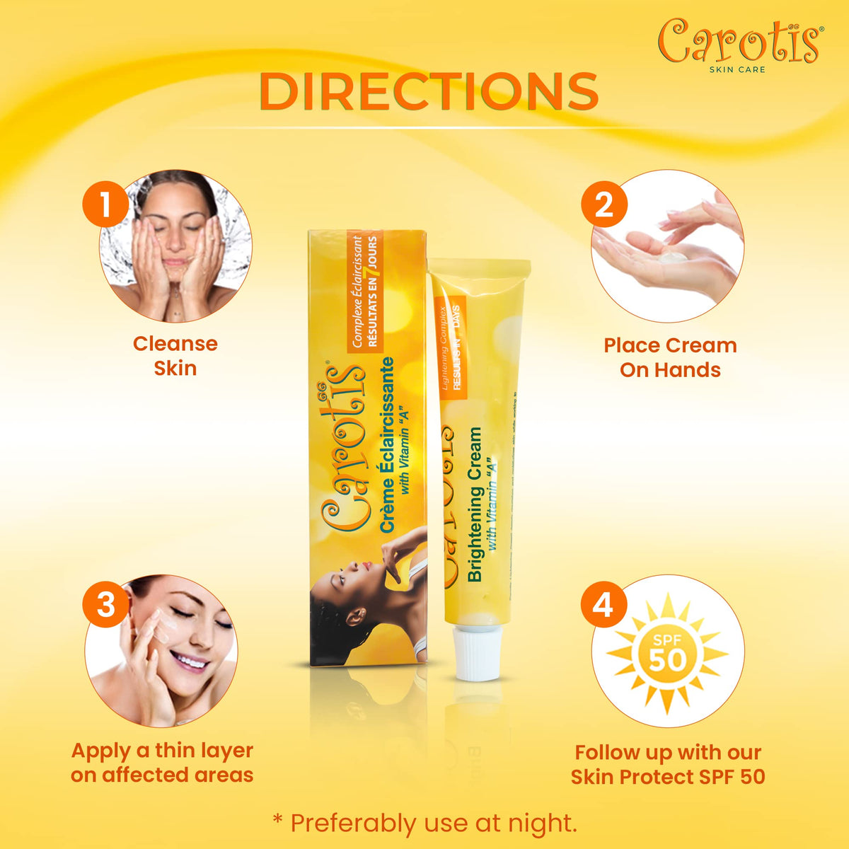 CAROTÏS jar on bathroom shelf lifestyle scene conveying daily routine convenience