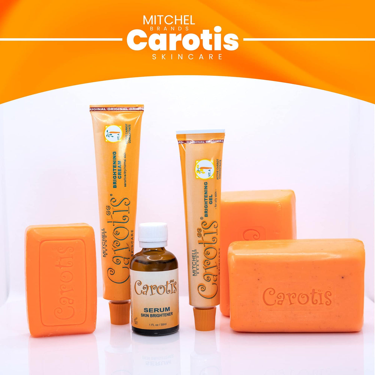 CAROTÏS cream on vanity during nighttime routine showing restorative use