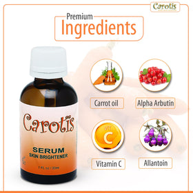 CAROTÏS serum droplet texture close-up, shows quick absorption benefit