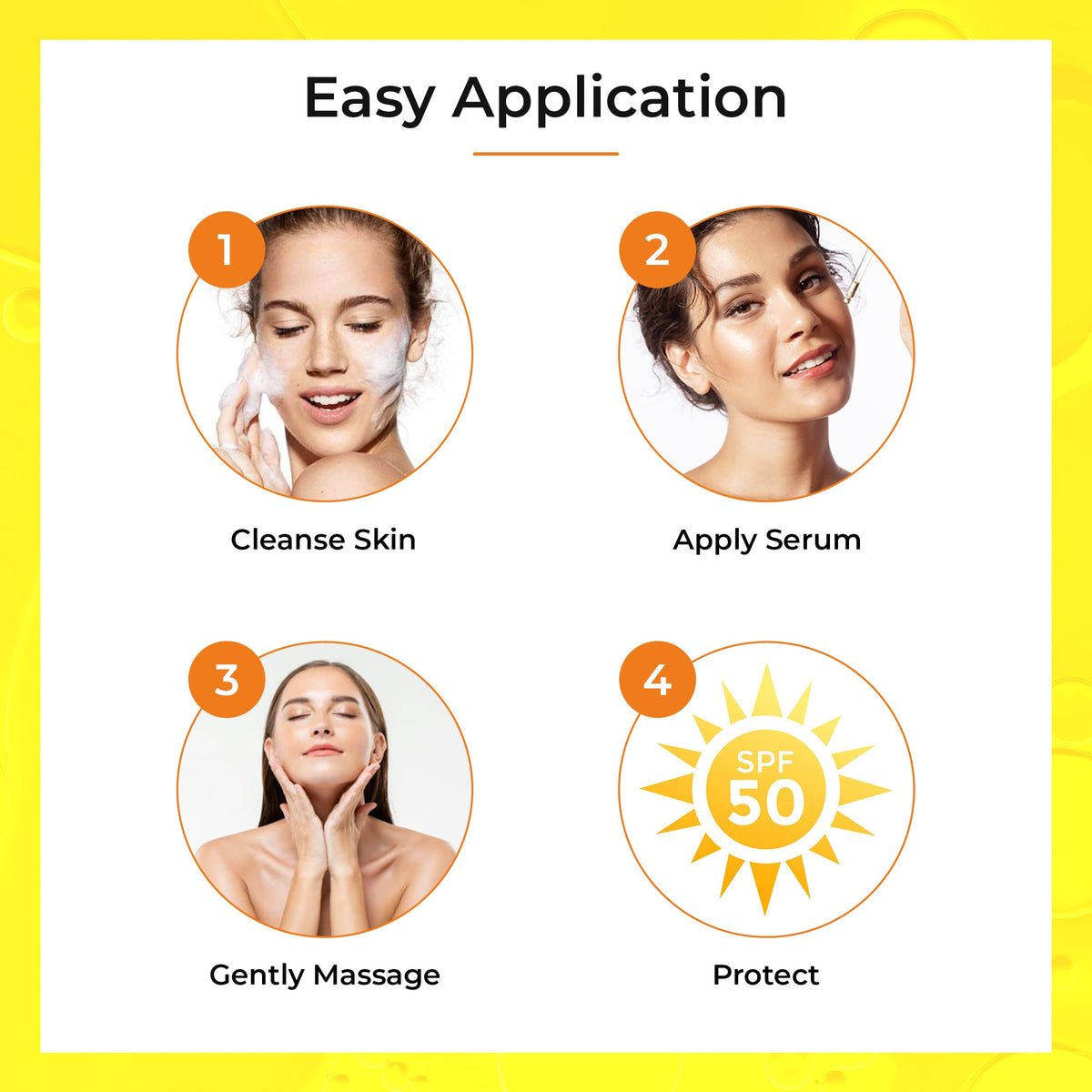 CAROTÏS in a nighttime skincare routine showing ease of layering before moisturizer