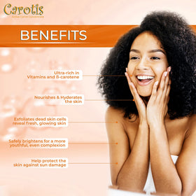 CAROTÏS soap side profile with 200g label and clear weight indication