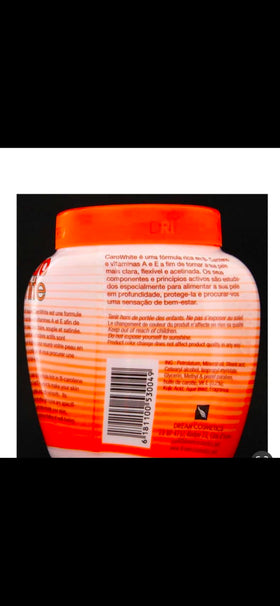 Generic Carowhite texture closeup displaying smooth non-greasy cream for quick absorption