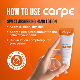 Carpe bottle beside smartphone showing compact travel convenience