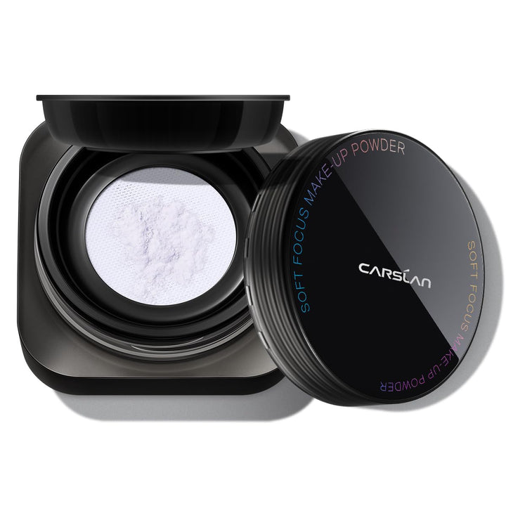 CARSLAN front packaging jar showing compact design and travel-friendly benefits