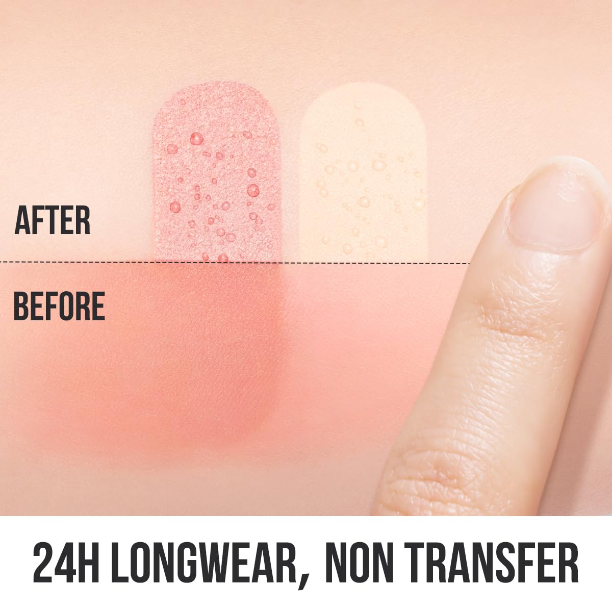 CARSLAN label ingredient panel emphasizing talc-free and gentle formula benefit