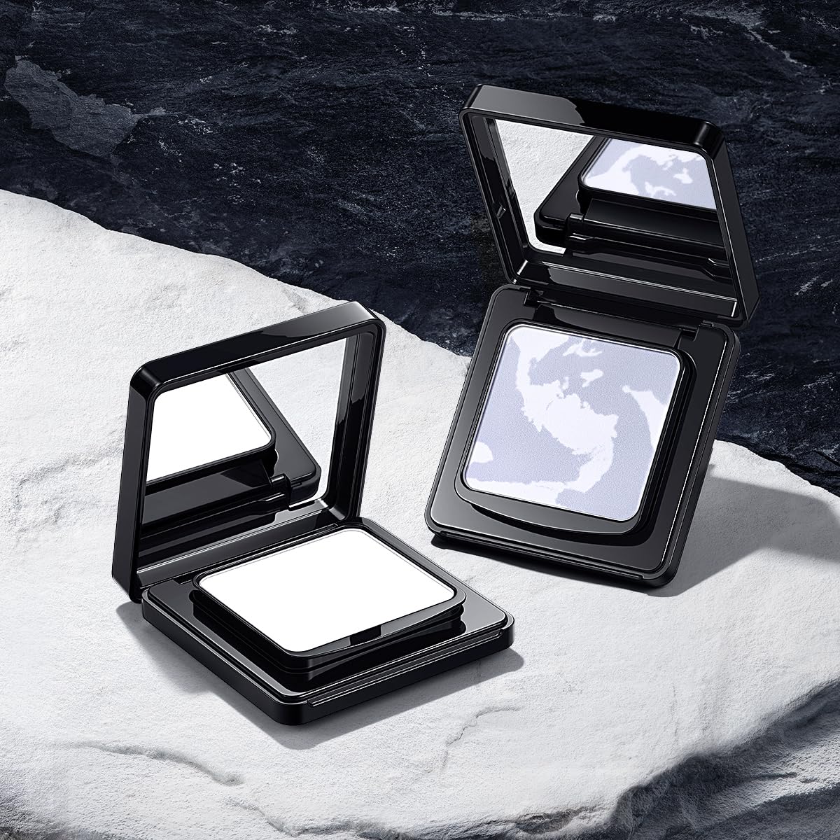 CARSLAN compact beside coin showing compact size and on-the-go benefit